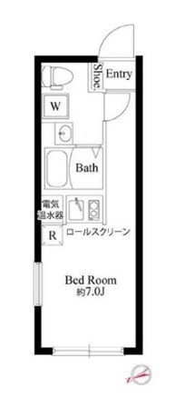 ルリアン南砂町の物件間取画像